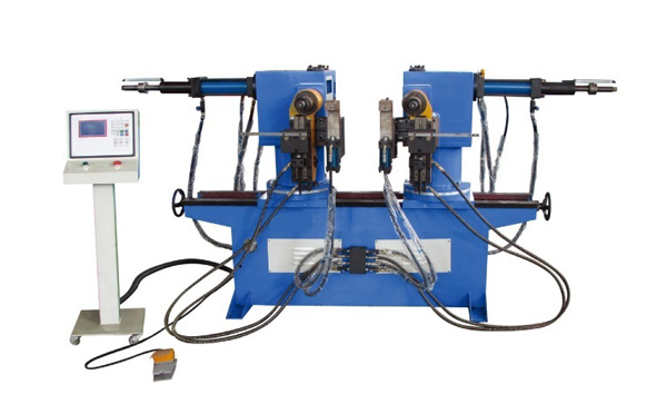 全油壓自動雙頭彎管機(SW-38-90°回轉型)